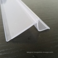 Custom Transparent Pvc Retail Price Tag Holder for Supermarket Shelves